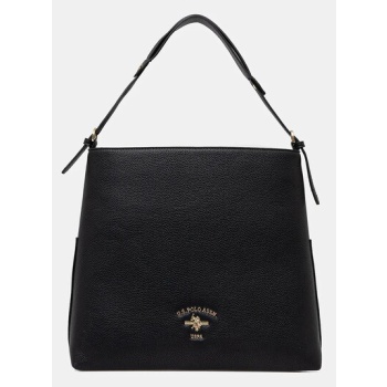 τσάντα u.s. polo assn. stanford χρώμα μαύρο, beuss8651wvp