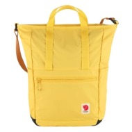 σακίδιο πλάτης fjallraven high coast totepack χρώμα: κίτρινο, f23225.130 100% ανακυκλωμένο πολυαμίδι