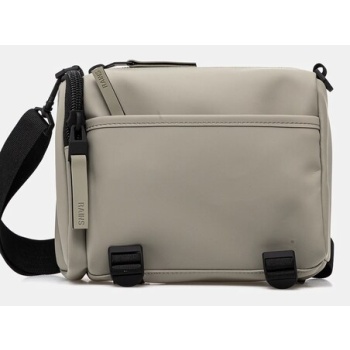 σακίδιο rains texel crossbody bag w3 χρώμα πράσινο, 14260