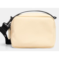 σακίδιο rains box bag w3 χρώμα: κίτρινο, 14100 100% πολυεστέρας με επίστρωση πολυουρεθάνης