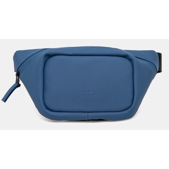 τσάντα φάκελος rains bum bag mini w3 χρώμα μπλε, 14730