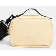σακίδιο rains box bag micro w3 χρώμα: κίτρινο, 14120 κύριο υλικό: 100% πολυεστέρας
φόδρα: 100% πολυο