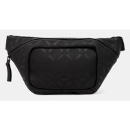 τσάντα φάκελος rains bum bag mini w3 χρώμα: μαύρο, 14730 συνθετικό ύφασμα