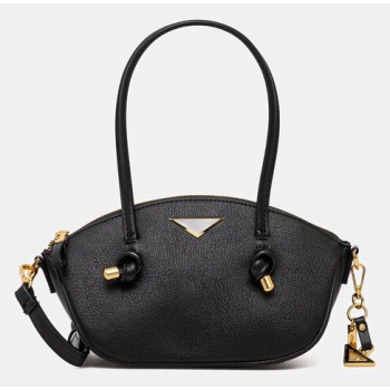 τσάντα aldo elysande χρώμα μαύρο, 13989401 κύριο υλικό