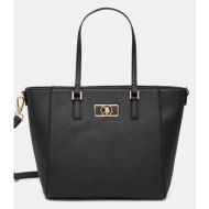 τσάντα u.s. polo assn. jones χρώμα: μαύρο, beuj88674wvp κύριο υλικό: 100% πολυουρεθάνη