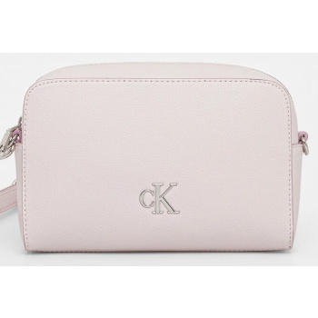 τσάντα calvin klein jeans χρώμα μαύρο, lv04k3162g 51%