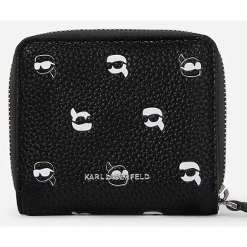πορτοφόλι karl lagerfeld χρώμα μαύρο, a2w32037 52%