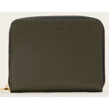 δερμάτινο πορτοφόλι allsaints lena hex γυναικείο, χρώμα