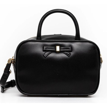 τσάντα aldo haliey χρώμα μαύρο, 13989282 κύριο υλικό 100%