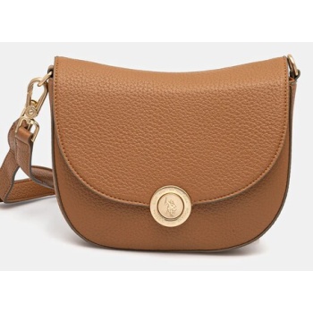 τσάντα u.s. polo assn. exotic χρώμα καφέ, beuef8634wvp