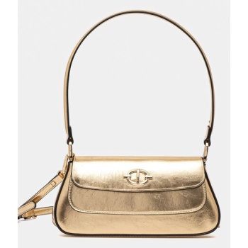 τσάντα aldo wafiya χρώμα χρυσαφί, 13933754 κύριο υλικό