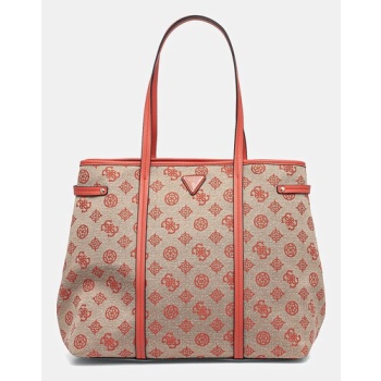 τσάντα guess beyza χρώμα πορτοκαλί, twlp96 27024