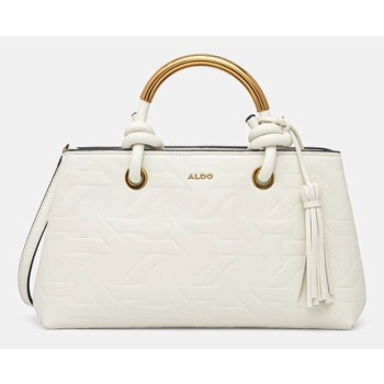 τσάντα aldo yerin χρώμα μπεζ, 13989522 κύριο υλικό 100%