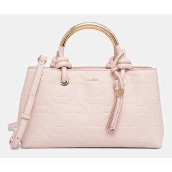 τσάντα aldo yerin χρώμα ροζ, 13989524 κύριο υλικό 100%