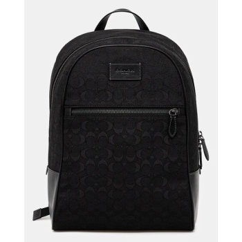 σακίδιο πλάτης coach χρώμα μαύρο, cak98 κύριο υλικό 54%