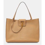 τσάντα gianni chiarini marisol χρώμα: καφέ, bs.11471.tkl κύριο υλικό: 100% φυσικό δέρμα