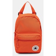 σακίδιο πλάτης converse χρώμα: πορτοκαλί, 10027677-a01 100% πολυεστέρας