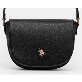 τσάντα u.s. polo assn. jones χρώμα μαύρο, beuje8654wvp