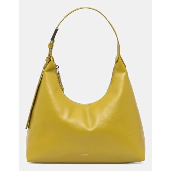 τσάντα calvin klein χρώμα πράσινο, k60k613031 82%