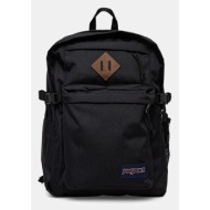 σακίδιο πλάτης jansport main campus χρώμα: μαύρο, ek0a5bdsn551 100% πολυεστέρας