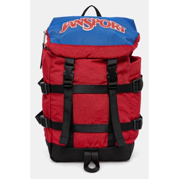 σακίδιο πλάτης jansport mini skip pack χρώμα κόκκινο
