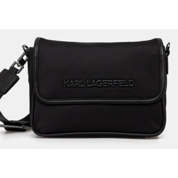 σακίδιο karl lagerfeld χρώμα μαύρο, a2m30156 92%