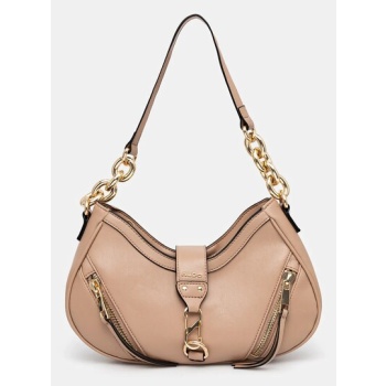 τσάντα aldo gosheim χρώμα μπεζ, 13994742 κύριο υλικό 100%