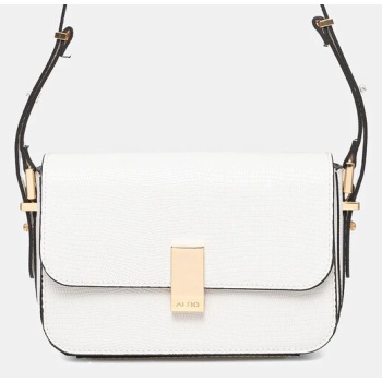 τσάντα aldo eteini χρώμα άσπρο, 13989648 100% πολυουρεθάνη