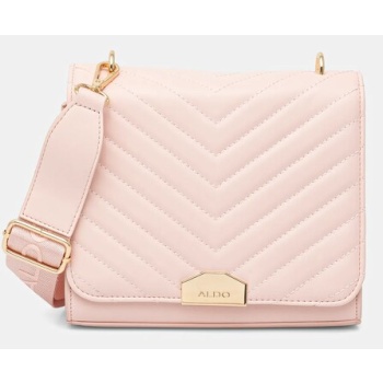 τσάντα aldo melophuss χρώμα ροζ, 13989272 κύριο υλικό