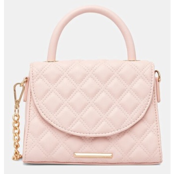 τσάντα aldo jennobaldar χρώμα ροζ, 13989230 κύριο υλικό