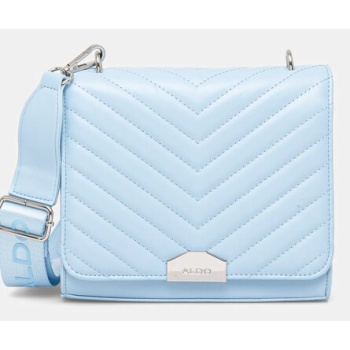 τσάντα aldo melophuss χρώμα μπλε, 13989270 κύριο υλικό