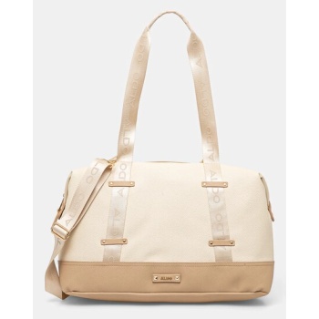 τσάντα aldo carraendra χρώμα μπεζ, 13989255 κύριο υλικό