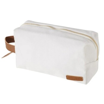 νεσεσέρ καλλυντικών boltze 13 x 13 cm χρώμα άσπρο βαμβάκι