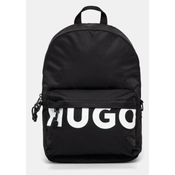 σακίδιο πλάτης hugo χρώμα μαύρο, 50541899 φόδρα 100%