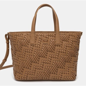 τσάντα marella ghinea χρώμα καφέ, 2513511037200 κύριο