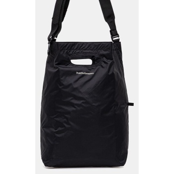 τσάντα διπλής όψης peak performance χρώμα μαύρο, g80053
