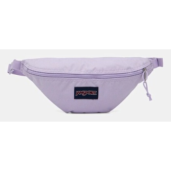 τσάντα φάκελος jansport swing waistpack χρώμα μοβ