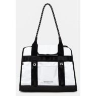 τσάντα the north face base camp tote χρώμα: άσπρο, nf0a8c02la91 φόδρα: 100% πολυεστέρας
υλικό 1: 100