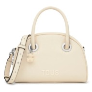 τσάντα tous poppy χρώμα: μπεζ, 2002202101 συνθετικό ύφασμα