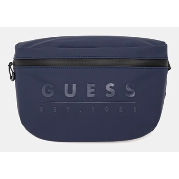 τσάντα φάκελος guess sondrio χρώμα ναυτικό μπλε, hmsowr