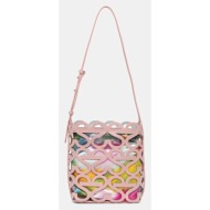 τσάντα stine goya χρώμα: ροζ, sg-ss25-b031-2374 υλικό 1: 100% φυσικό δέρμα
υλικό 2: 100% πολυεστέρας