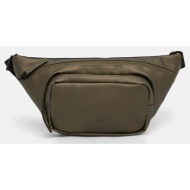 τσάντα φάκελος rains bum bag w3 χρώμα: πράσινο, 14720 100% πολυεστέρας με επίστρωση πολυουρεθάνης
