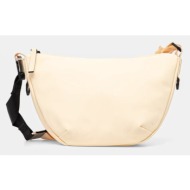 σακίδιο rains valera shoulder bag w3 χρώμα: κίτρινο, 14670 100% πολυεστέρας με επίστρωση πολυουρεθάν
