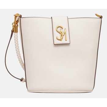 τσάντα steve madden barrie χρώμα μπεζ, sm13001730 κύριο