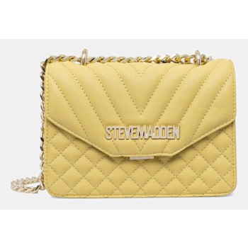 τσάντα steve madden bstake-2 χρώμα πράσινο, sm13001704