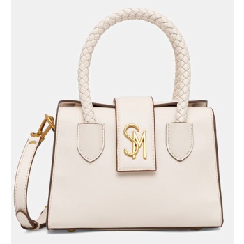 τσάντα steve madden bohan χρώμα μπεζ, sm13001728 κύριο