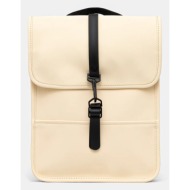 σακίδιο πλάτης rains backpack micro w3 χρώμα: κίτρινο, 13010 κύριο υλικό: 100% πολυεστέρας με επίστρ