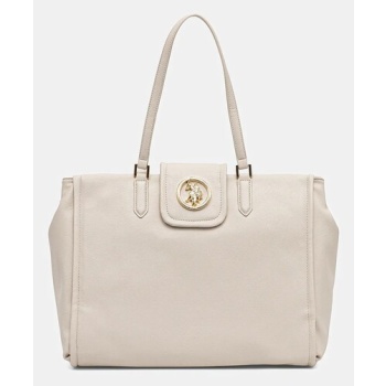 τσάντα u.s. polo assn. jodhpur χρώμα μπεζ, beuj58588wvp