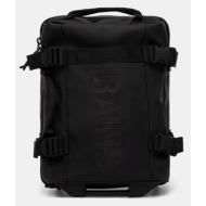 βαλίτσα rains texel cabin bag mini w3 χρώμα: μαύρο, 14790 υλικό 1: 100% πολυεστέρας
υλικό 2: 100% πο