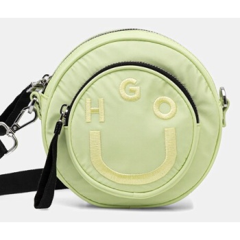 τσάντα hugo blue χρώμα πράσινο, 50541785 φόδρα 100%